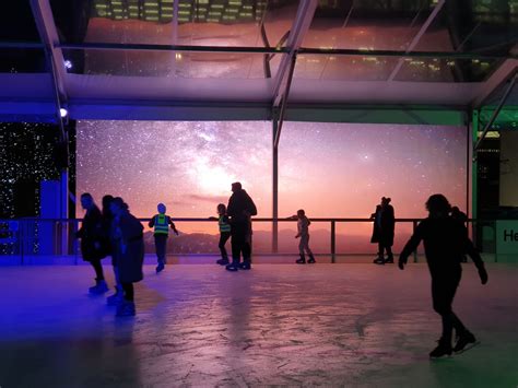 Gliding Around At Canary Wharf Ice Rink Berkeley Square Barbarian