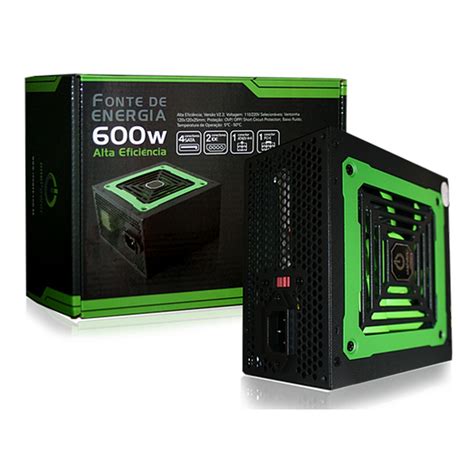 Fonte De Alimentação 600w - FONTE DE ALIMENTAÇÃO ONE POWER ATX 600W Gabinete | Shopee Brasil