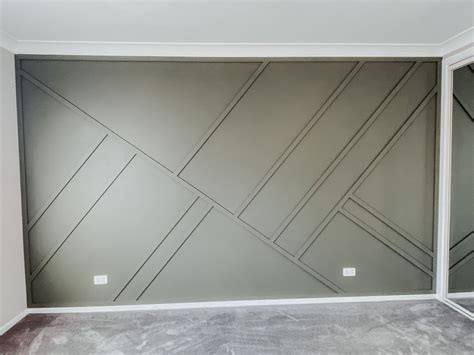 Diy Geometric Panelling At Jonathan Ellington Blog