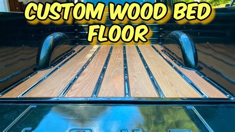 Ford F100 Custom Wood Bed Floor Under 500 Youtube