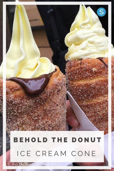 A Donut Ice Cream Cone May Be The Best Dessert Innovation Yet Easy