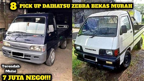 HARGA PICK UP DAIHATSU ZEBRA BEKAS MULAI 7 JUTA NEGO UPDATE TERBARU