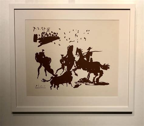 Pablo Picasso Bullfight 1957 Lithograph