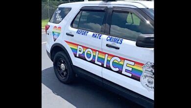 Columbus Police Introduce 'LGBTQIA+' Liaison Officer, 'Pride Cruiser ...