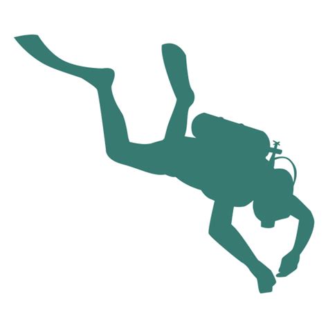 Scuba Diving Silhouette Png And Svg Design For T Shirts