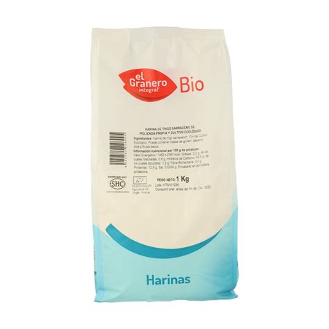 Harina De Trigo Sarraceno Bio 1 Kg De El Granero Integral Naturitas