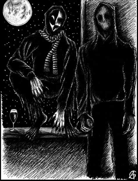 artstation creepypasta illustrations alerazz  creepypasta