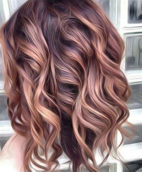 Beautiful Autumn Hair Color For Brunette Ideas Brunette