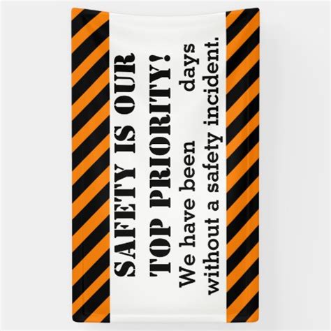 Safety Sign Days Without Incidentaccident Zazzle