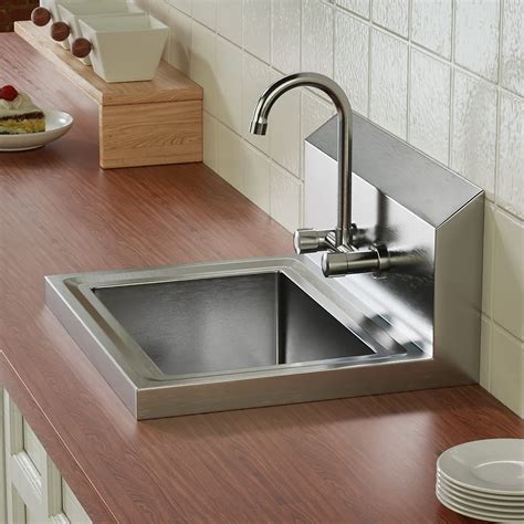 Bonnlo Commercial Sink Hand Washing Basin Stainless Steel Hand Sink