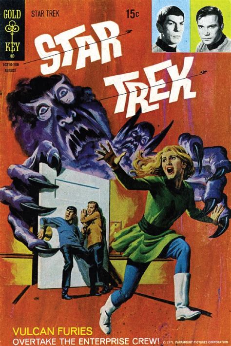 star trek  gold key aug  star trek comic book review