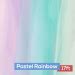 Sheer Tulle Tutu Table Skirt Ft Long Pastel Rainbow