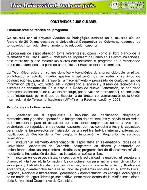 Contenidos Curriculares Pdf