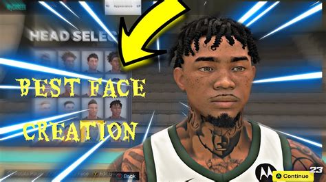 Nba 2k23 Best Face Creation Youtube