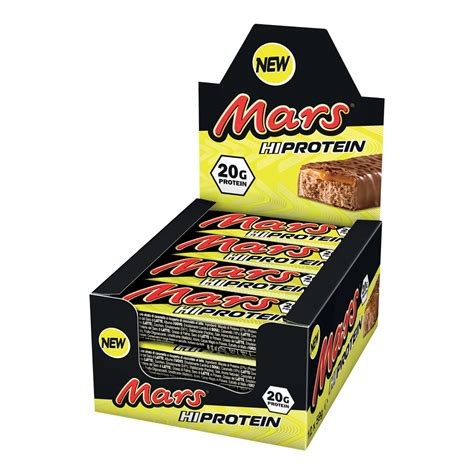 Encas Protéinés Mars Hi Protein MARS Chocolat Caramel Boîte de 12