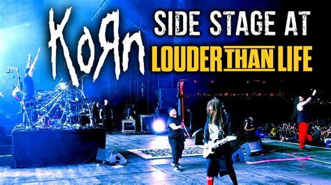 Korn Sidestage Footage Live From Louder Than Life 2024 YouTube