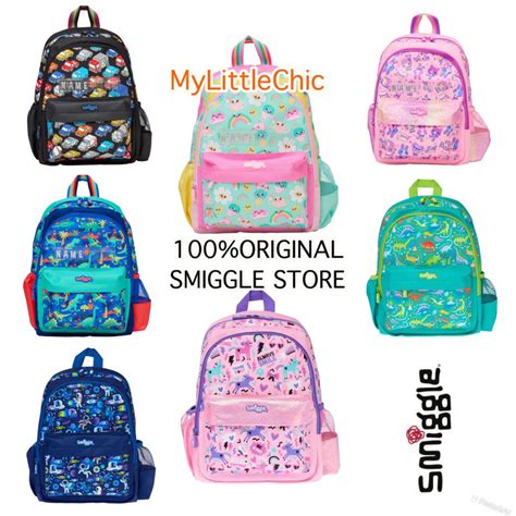 Jual Smiggle Cloud Nine Sky Hi Movin Junior Backpack Original Tas