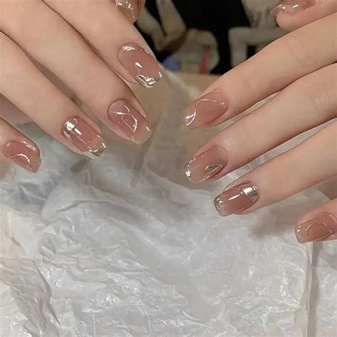 Trendy Fake Nails Nude Nails Nail Designs Nail Art