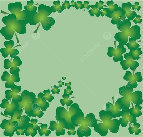 Shamrock Frame Clover Celtic Three Vector Clover Celtic Three Png