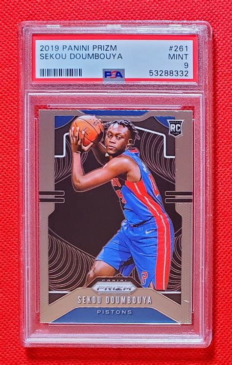 Sekou Doumbouya Panini Prizm Psa Mint Rc Rookie Ebay