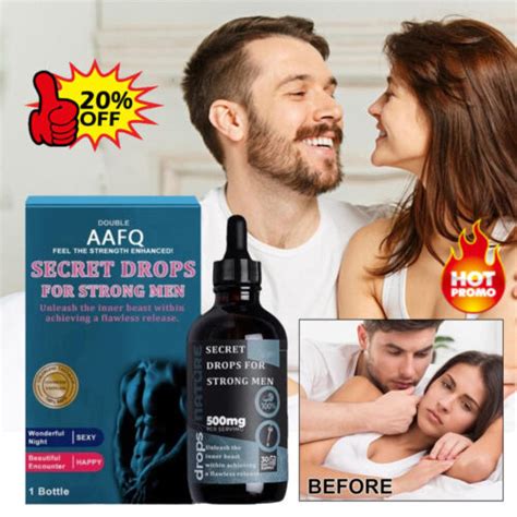 Secret Happy Drops For Strong Men Oral Drops Enhancing Sensitivity Pleasure Ebay