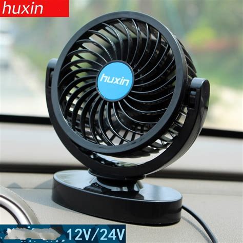 Chainplus V Car Mini Electric Fan Rotating Strong Wind Car Fan