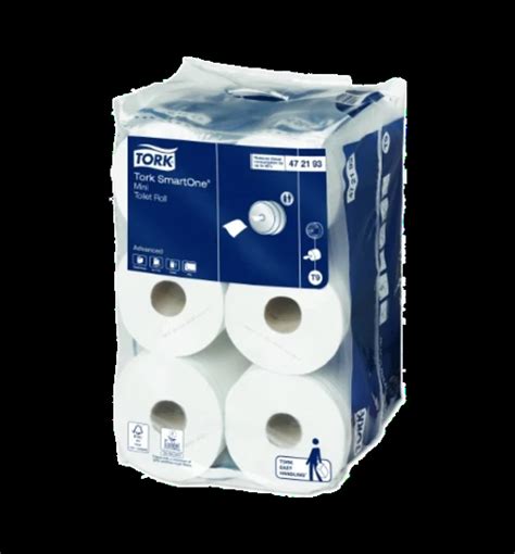 Toilet Tissue Tork Smartone Mini Advanced Sheet Ply Pack