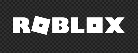 HD Roblox White Text Logo PNG | Citypng