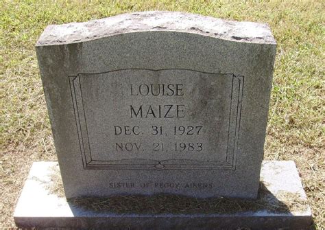 Hazel Louise Dobbs Maize 1927 1983 Find A Grave Memorial