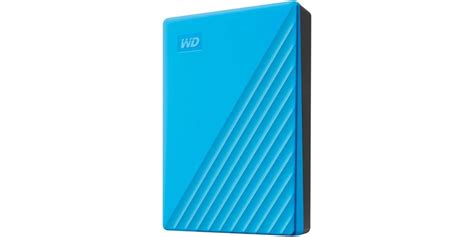 Western Digital 4tb My Passport Portable External Hard Drive Blue Eezee