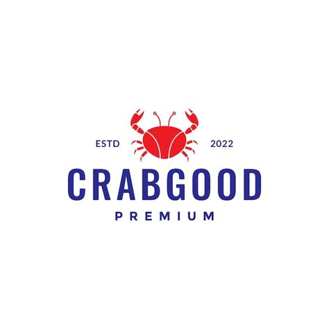 Premium Vector Delicious Crabs Seafood Minimal Logo Design