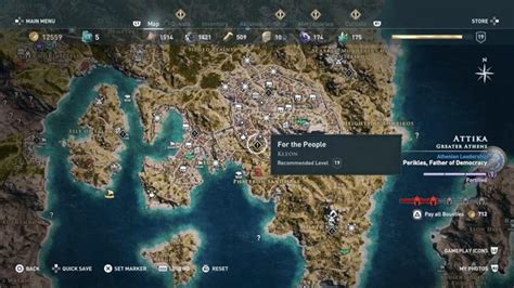 Ac Odyssey Attika Side Quests Walkthrough Assassins Creed Odyssey Guide