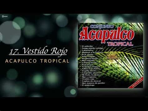 Acapulco Tropical Vestido Rojo Youtube