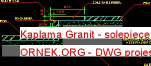 Kaplama Granit Solepiece Dwg Projesi Autocad Projeler