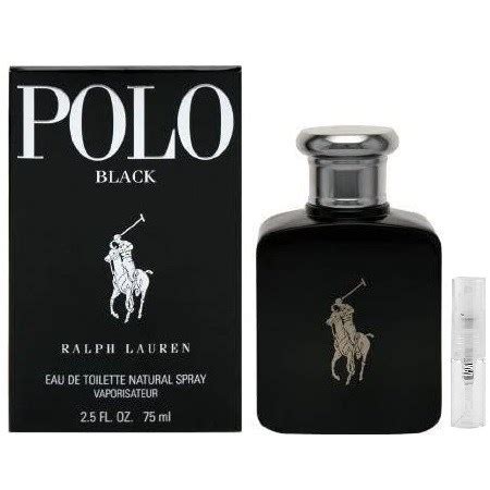 Ralph Lauren Polo Black Eau De Toilette Duftprobe 2 Ml