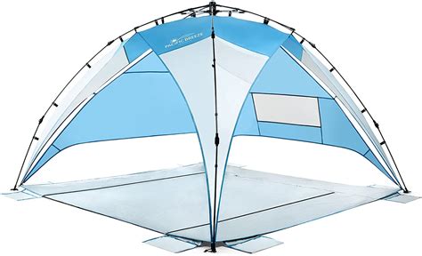 Sand and Surf Beach Shelter (with Moveable Sides) – Pacific Breeze Products