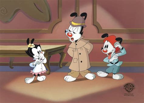 Warner Bros Studio Artists Animaniacs Original Production Cel Yakko