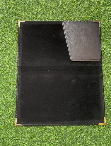 Leather Hotel Bill Folders Black Size 12x8inch At Rs 125piece In