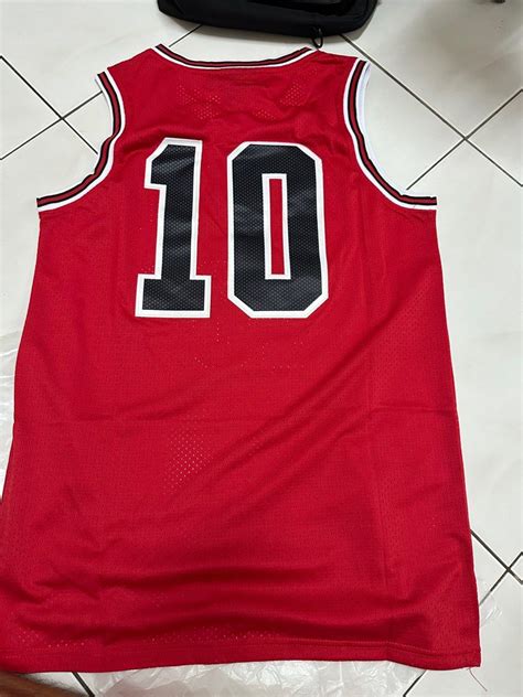 The First Slam Dunk Basketball Jersey Shohoku Sakuragi Hanamichi 10