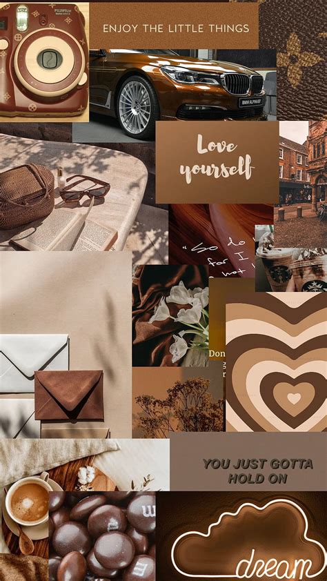 76 Wallpaper Love Coklat Aesthetic Picture Myweb