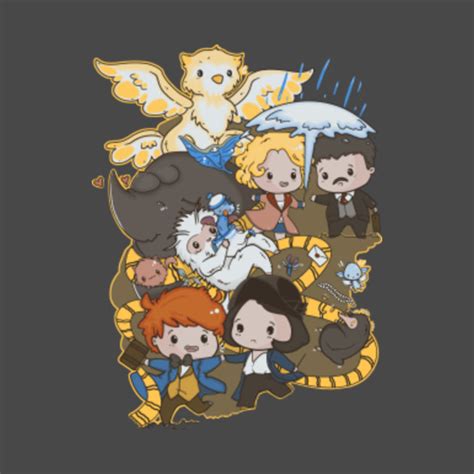 Magic Beasts Fantastic Beasts T Shirt Teepublic