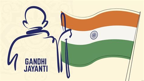 Gandhi Jayanti Banner Background in Illustrator, PSD, PDF, SVG, JPG ...