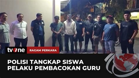 Bersembunyi Di Rumah Kosong Siswa Bacok Guru Diringkus Polisi Ragam