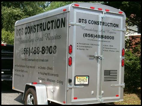 Dts Construction Trailer Graphics Screentech