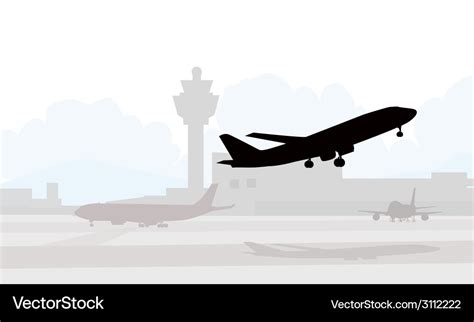 Airport Royalty Free Vector Image - VectorStock