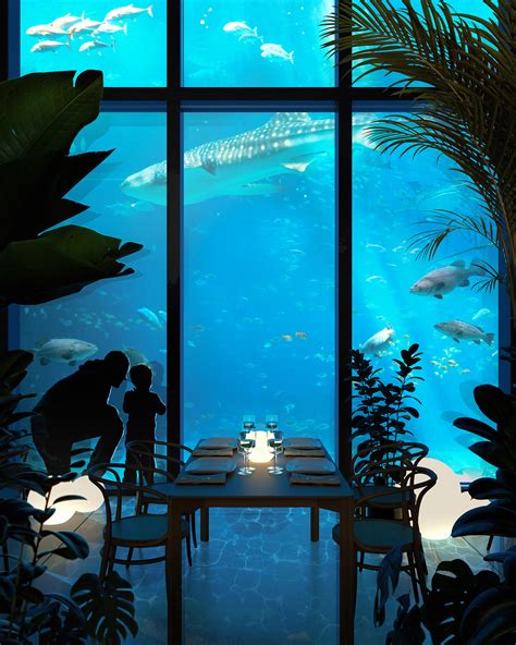 Underwater restaurant | Alexandra Paša Vujnović - CGarchitect ...