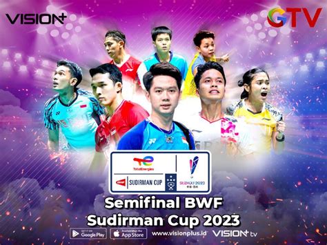 Jadwal Siaran Langsung Semifinal BWF Sudirman Cup 2023 Hari Ini