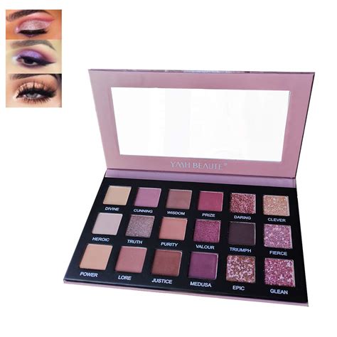 YMH BEAUTE Color Nude Eyeshadow Palette High Pigment Shimmer Matte