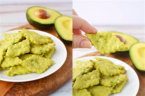 Baked Avocado Chips | How to make Avocadough for Snacking!