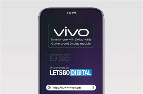 Vivo Patents Phone With Removable Camera Module With Touch Display